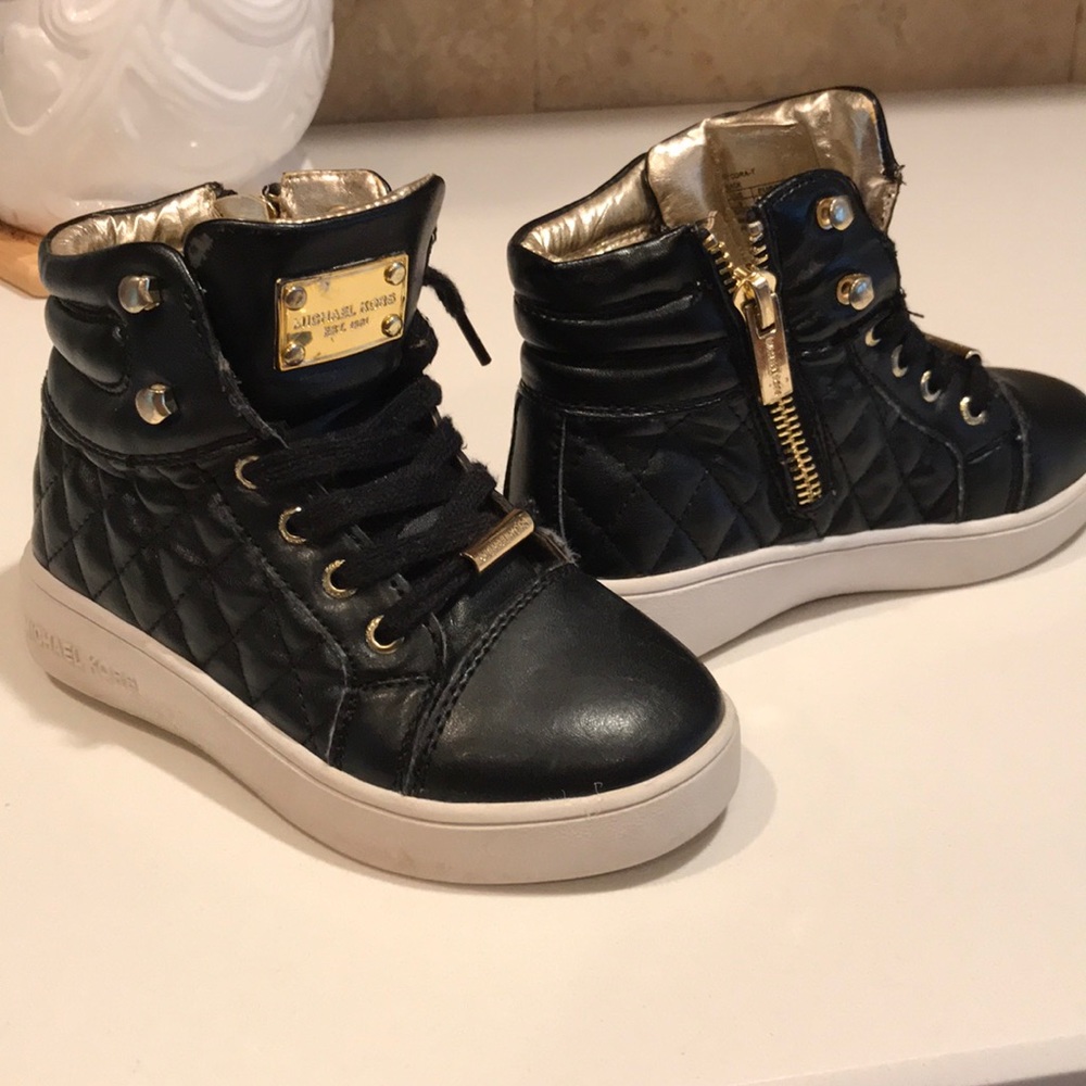 MK girl leather sneakers